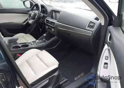 2016 Mazda Cx-5 Grand Touring из США, поврежденный, VIN JM3KE4DY4G0843816